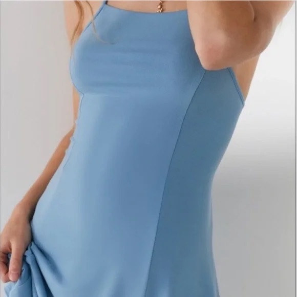 Urban Outfitters Jeanne Lace-Up Back Mini Dress - Picture 3 of 3